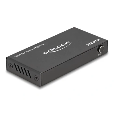 Afbeelding van Delock HDMI Switch 2 x in zu 1 out 8K 60 Hz HQ products