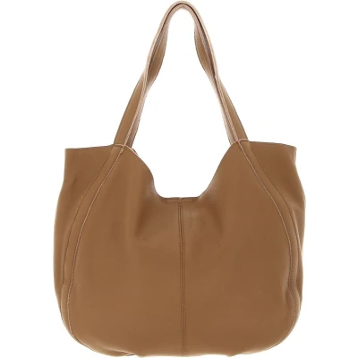 Afbeelding van FREDsBRUDER Leren Schoudertas Nastally Shopper Iced Coffee Bruine