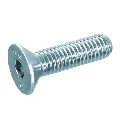 Afbeelding van Metaalschroeven verzinkt DIN 7991 6x40 200 stuks