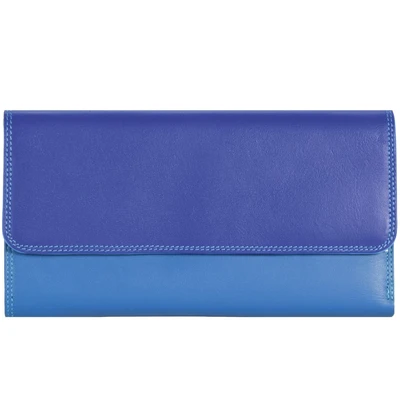 Afbeelding van Mywalit Tri Fold met Outer Zip Purse damesportemonnee Seascape