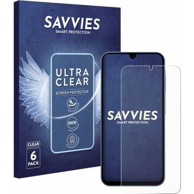 Afbeelding van Savvies Screenprotector voor Samsung Galaxy A15 Folie Beschermfolie transparant (6 Stuks)