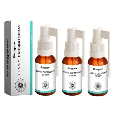 Afbeelding van 3 stuks Medilisk Lung Cleansing Spray, Herbal Googeer Cleanse Mist, Kruidenspray Lung, Krachtige Support &amp;