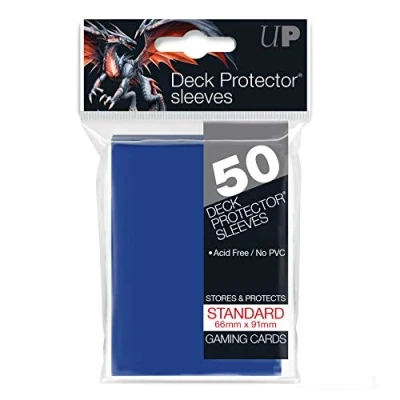 Afbeelding van Deck Protectors Solid Blue (50 stuks)