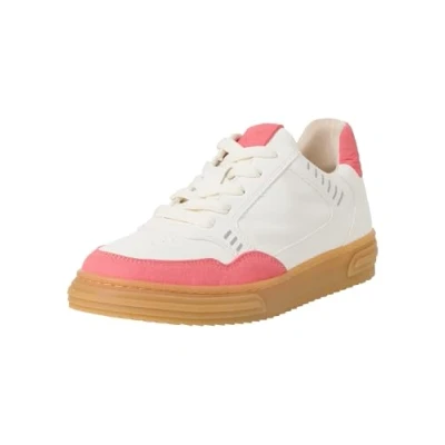Afbeelding van Tamaris Sneakers laag, Dames, Maat: 37, White pink Kunststof