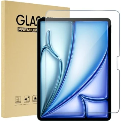 Afbeelding van ProCase 1 Pack Screen Protector voor iPad Air 11 Inch M2 2024 A2902 A2903 A2904, Gehard Glas Film Guard Clear