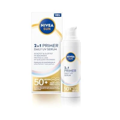 Afbeelding van Nivea Sun SPF50+ Primer Daily UV Serum, 30 ml