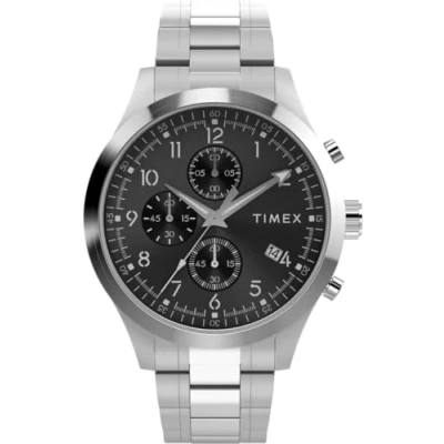Afbeelding van Timex Trend TW2Y01400 Horloge Staal Zilverkleurig Ø 16 mm