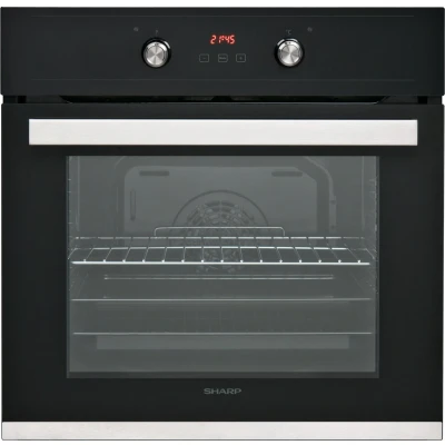 Afbeelding van Sharp K 60D22BM1EU Inbouw oven Nis 60 energie klasse A zwart