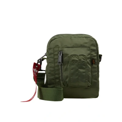 Afbeelding van Alpha Industries CREW Carry BAG Schoudertas, Maat: One Size, Sage green