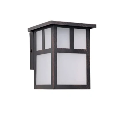 Afbeelding van FORLIGHT Aplique Ip23 Osaka E27 60W Marrón Óxido 800Lm