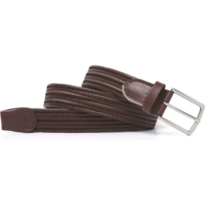 Afbeelding van TRESANTI ALESSANDRIA I Leren gevlochten riem cognac Size 105