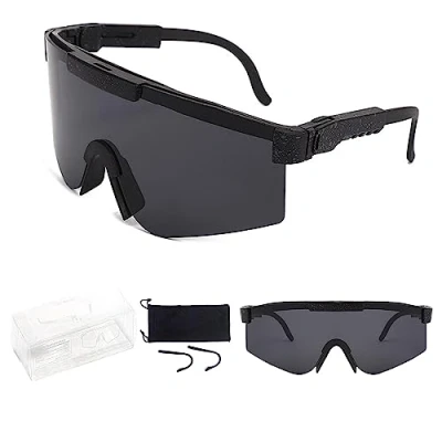 Afbeelding van Rave Fietszonnebril voor dames en heren, gepolariseerde UV400 veiligheidsbril outdooractiviteiten zoals fietsen, hardlopen, golf, skiën