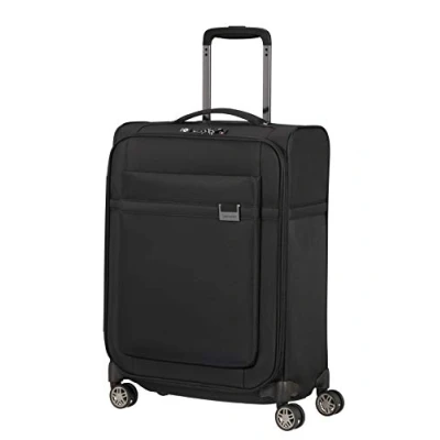 Afbeelding van Samsonite Airea Spinner 55 Strict black Zachte koffer