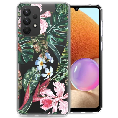 Afbeelding van Samsung Galaxy A33 Hoesje Siliconen en TPU (zacht) iMoshion Softcase/Backcover Groen Telefoonhoesje