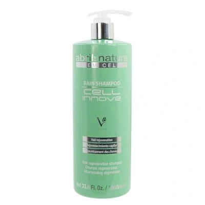 Afbeelding van abril et nature Cell Innove Professionele Haarshampoo Jeugdige, gezonde en glanzende uitstraling Haarbehandeling met Plantaardige Stamcellen Herstelt Verjongt de Haarvezels 1000 ml