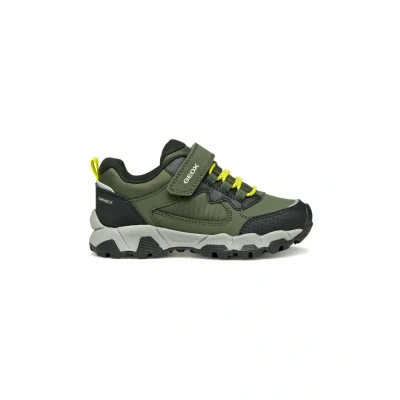 Afbeelding van Geox Babyschoenen voor kinderen, Maat: 33, Military lime Kunststof/ textiel