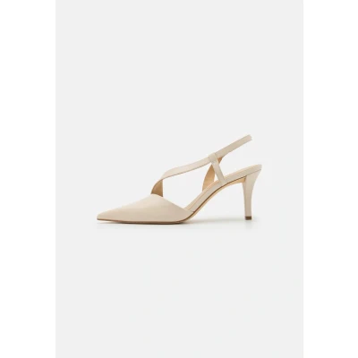 Afbeelding van Michael Kors Jaida Hoge hakken, Dames, Maat: 41, Light cream Leer