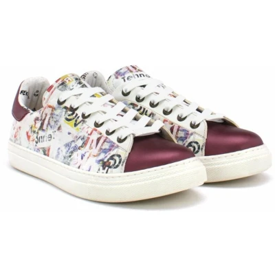 Afbeelding van Goby Urban Art Dames Sneakers Grafisch Design Maat 39