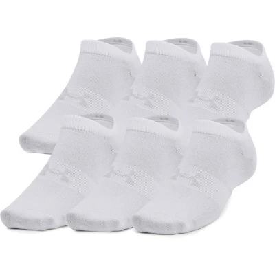 Afbeelding van Under Armour 6 PACK Enkelsokken, Heren, Maat: Small, White