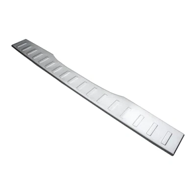 Afbeelding van Aroba AR1150 BR geborsteld roestvrij staal bumperbescherming compatibel voor V klasse, Vito vanaf bouwjaar 05.2014&gt; perfecte pasvorm met schuine kleur zilver