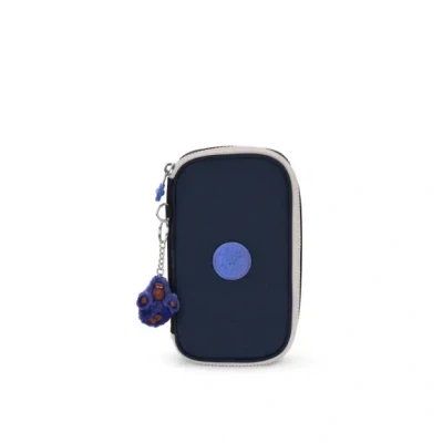 Afbeelding van Kipling 50 PENS Middelgrote pennenzak, zakjes, etuis, True Block (Blauw)