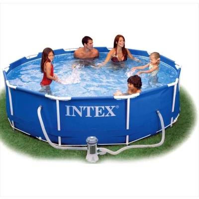 Afbeelding van Zwembad Intex Metal Frame Rond Blauw 305