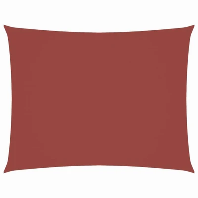 Afbeelding van Zonnescherm rechthoekig 2x4 m oxford stof terracottakleur