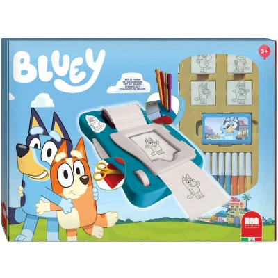 Afbeelding van Multiprint Bluey Stickermachine Set