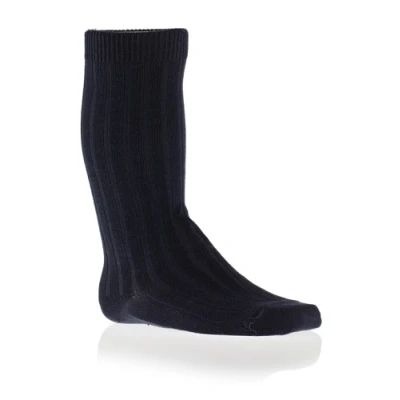 Afbeelding van Cóndor Kniekous Rib Basic 2016/2 Navy 27 30 maat 6