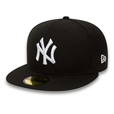 Afbeelding van New Era York Yankees 59fifty Basecap Mlb Basic Black/White 7 1/4 58cm