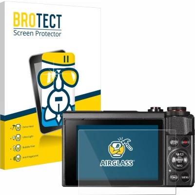 Afbeelding van BROTECT Glas Screen Protector voor Canon PowerShot G7 X Mark II Schermbeschermer [9H Hardheid, Beschermglas Folie niet Gehard Glas]