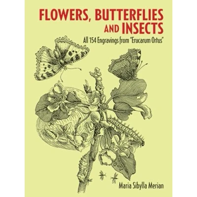 Afbeelding van Flowers, Butterflies and Insects: All 154 Engravings from Erucarum Ortus