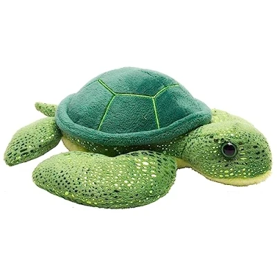 Afbeelding van Wild Republic 16262 knuffeldier Hug&#039;ems schildpad 18 cm