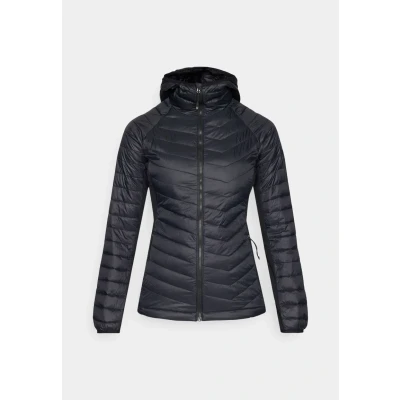 Afbeelding van Columbia Powder PASS Hybrid Hooded Jacket Outdoorjas, Dames, Maat: Small, Black