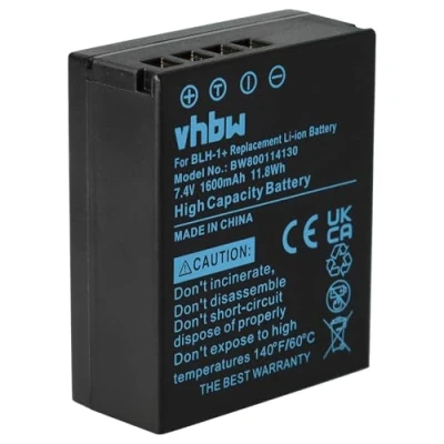 Afbeelding van Camera accu compatibel met Olympus BLH 1 / 1600 mAh VHBW