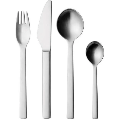 Afbeelding van Bestekset Georg Jensen New York RVS Mat (24 delig)
