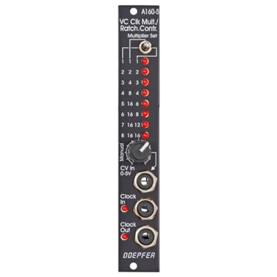 Afbeelding van Doepfer A 160 5V Clock Multiplier / Ratcheting Vintage Edition modular synthesizer