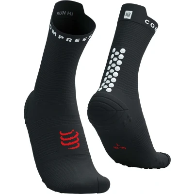 Afbeelding van Pro Racing Socks v4.0 Run High Black/White/Core Red Hardloopsokken