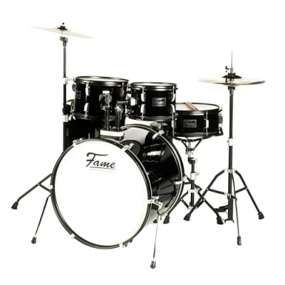 Afbeelding van Fame FS22B First Step Rock Drum set (Piano Black)