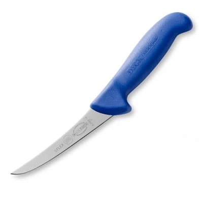 Afbeelding van F. DICK Uitbeenmes, ErgoGrip, halfflexibel (mes met lemmet 13 cm, X55CrMo14 staal, roestvrij, 56 HRC) 82982131, blauw