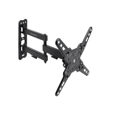 Afbeelding van TOOQ LP1345TN B Wandhouder voor 33 109 cm (13 43 inch), draaibaar, tot 20 kg, compatibel met gebogen schermen, zwart
