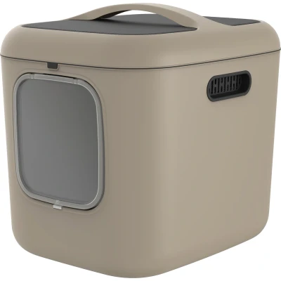 Afbeelding van Rotho kattentoilet biala xl cappuchino