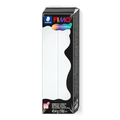 Afbeelding van grootverpakking Fimo professional 454 g wit