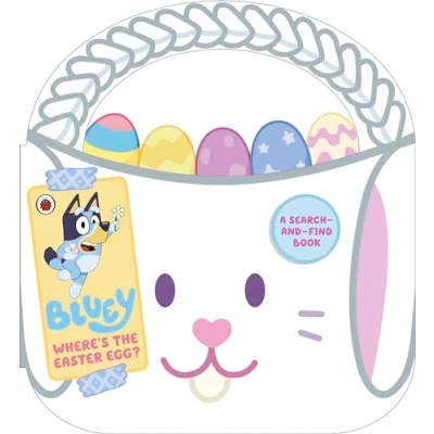 Afbeelding van Bluey: Where’s the Easter Egg?: A Shaped Tabbed Board Book