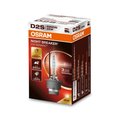 Afbeelding van Osram Night Breaker 220 Xenarc D2S 66240XN2 enkele lamp