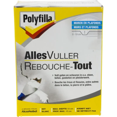 Afbeelding van Polyfilla Allesvuller Poeder 750g Wit