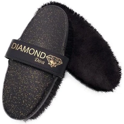 Afbeelding van Haas glansborstel Diamond Diva lamsvacht, paardenhaar band 200x85 mm Design