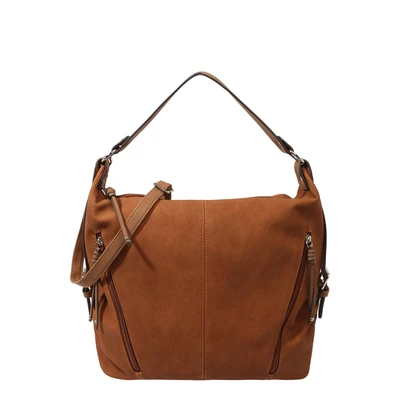 Afbeelding van TOM Tailor CAIA Handtas, Dames, Maat: One Size, Cognac