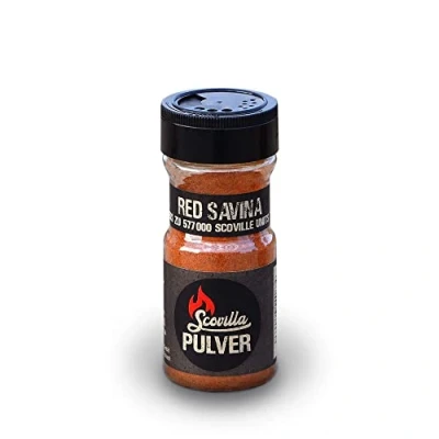 Afbeelding van Scovilla s Red Savina, chilipoeder in shaker, 45 g