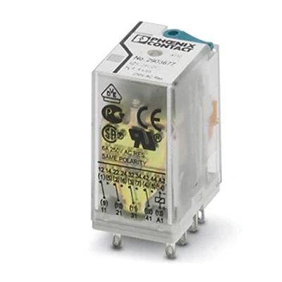 Afbeelding van Phoenix Contact REL IR4/LDP 110DC/4X21AU Relais 110 V/DC 50 mA 4x wisselcontact 10 stuk(s)